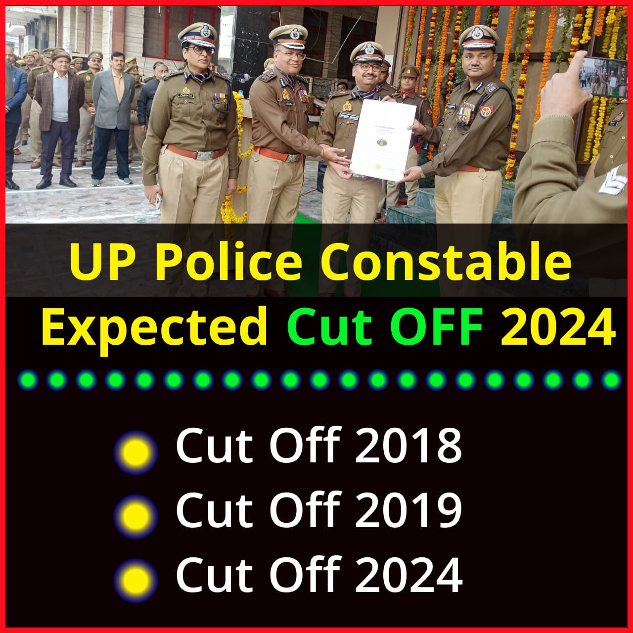 UP Police Constable Cut Off 2024